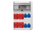 Rozdzielnica LEGATO 16M - gniazda 16A 5p, 3x32A 5p, 4x230V